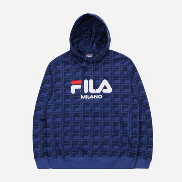 Blusa Moletom Capuz Fila Mulher Azuis - Fila Uni Outlet Portugal,HOGR-89253